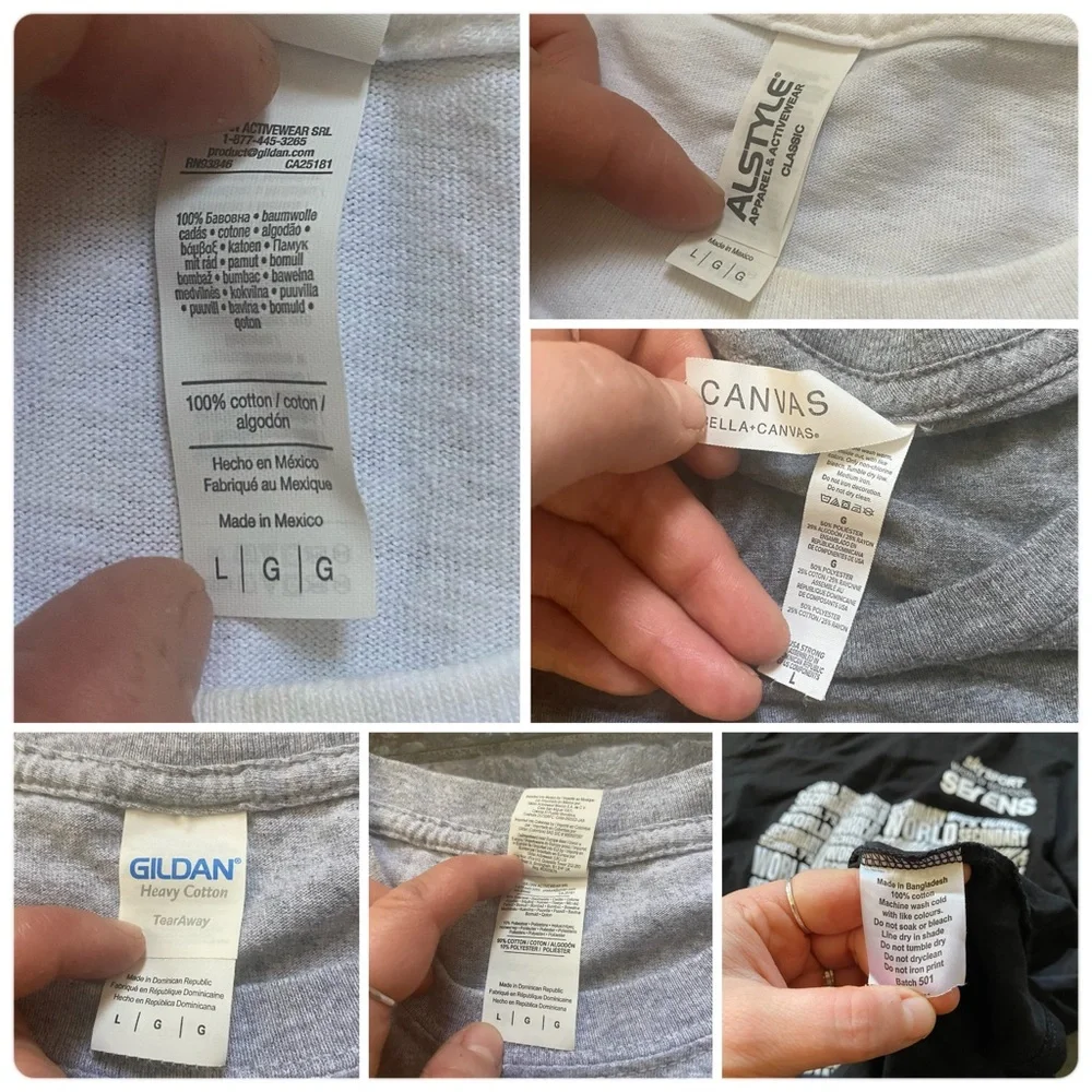 •Mens graphic tee bundle 5 piece• Size L - Picture 15 of 15